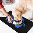 thumbnail image 2 of Horror Pumpkin Ghost Dog Mat for Food and Water Happy Halloween Absorbent No-Slip 17x30 Inch Cat Food Mat Cat Feeding Mat EcoFriendly Durable Pet Placemat, 2 of 7
