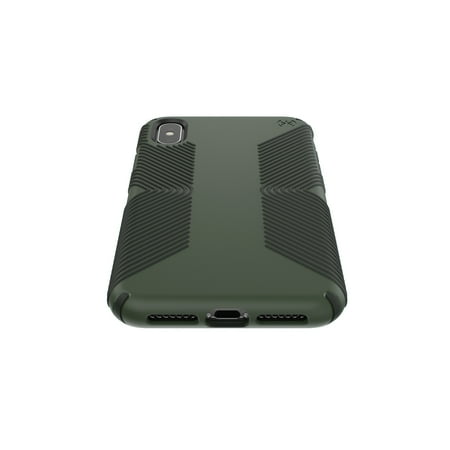 Speck - Presidio Grip Modular Case for Apple® iPhone® XS Max - Dusty Green/Brunswick Black