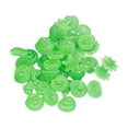 thumbnail image 2 of SouMaox Artificial Starfish Sea Shells Aquarium Decor, Glowing Stones for Fresh Water Saltwater Tank, Luminous Night Light Decor, 0.59" Green, 2 of 6