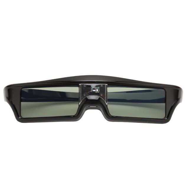 3D Glasses, Long Endurance USB Rechargeable LCD Shutter DLP 3D Glasses Lightweight For All DLP Link 3D Projectors KX30