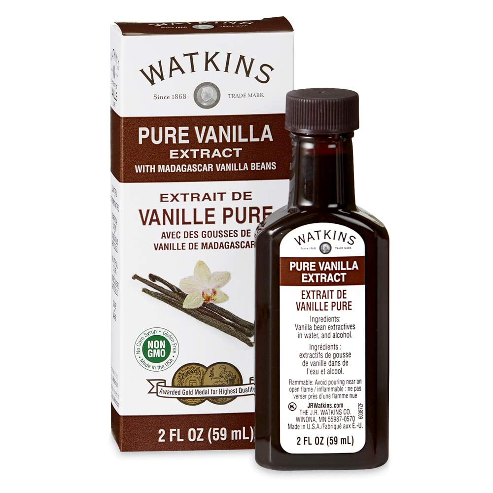Watkins Pure Vanilla Madagascar Extract, 2 Fl Oz (Pack of 2) Walmart