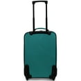 Protege Pilot Case 18 in height Softside CarryOn Luggage, Teal