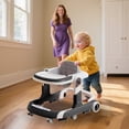 thumbnail image 5 of MINGYI 4-in-1 Baby Walker - Multi-functional, Height Adjustable, Foldable Design (Black), 5 of 11