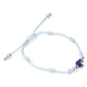 thumbnail image 1 of Pulsera Roja, Pulsera De Hilo Tejida A Mano Con Hilo De Ojo Azul Ajustable Para Parejas Para Amantes, 1 of 7