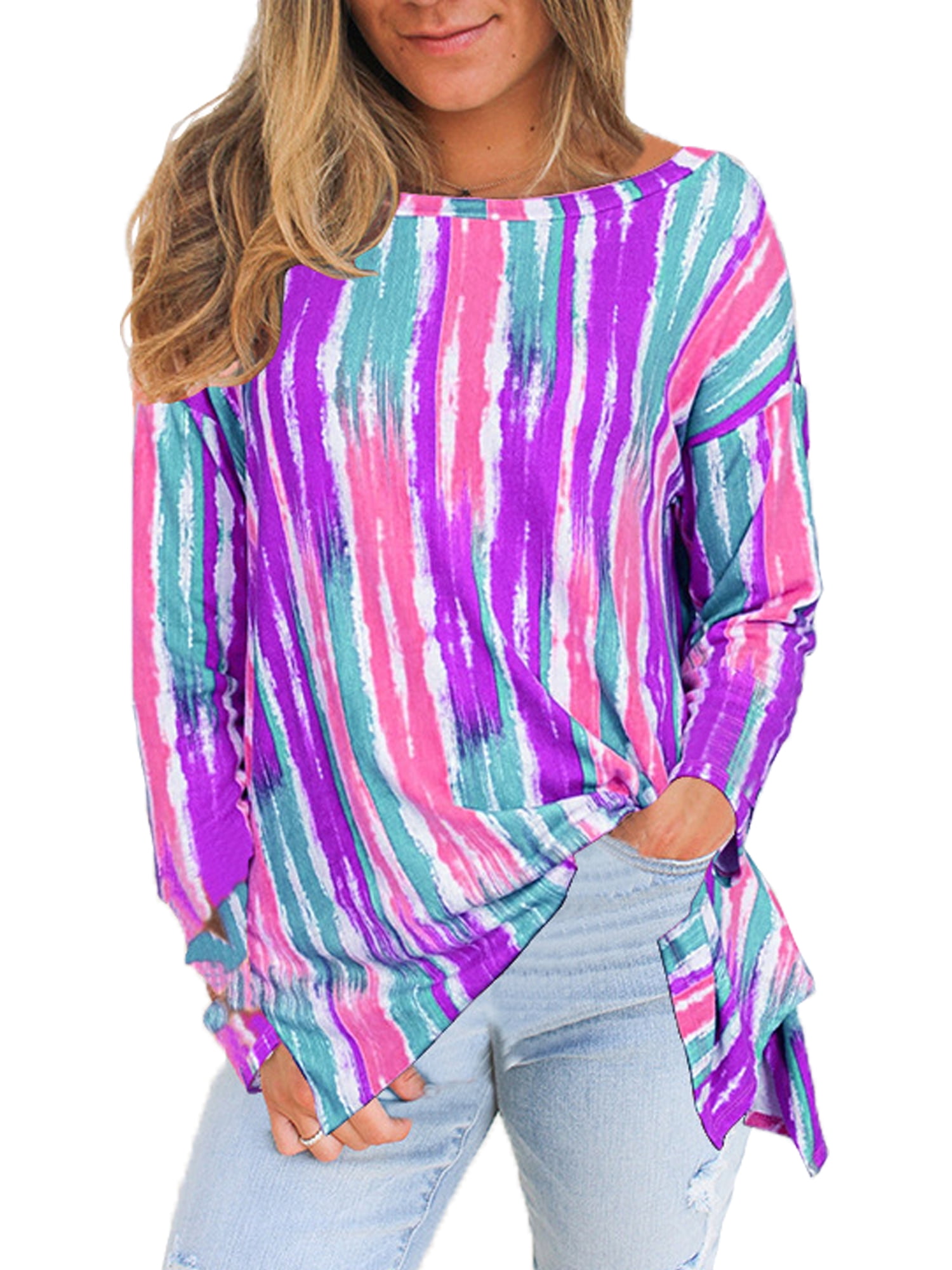 extra long tunic tops for leggings walmart