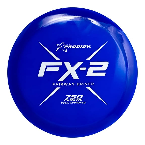 Prodigy Disc 750 FX-2 | Overstable Disc Golf Fairway Driver | Stiff, Confident Grip | Great for Backhand and Sidearm Shots | Colors May Vary (170-175g)