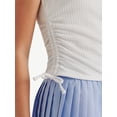 thumbnail image 4 of Justice Girl's Cap Sleeve Cinch Tee, Sizes XS - XLP, 4 of 6