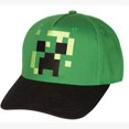 thumbnail image 1 of Minecraft Casquette de Baseball Creeper Femme Steve Visière, 1 of 5