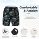 thumbnail image 3 of Balery Cool Off-Road Vehicle Bañador para hombre, shorts de playa de secado rápido con entrepierna y forro de compresión-XX-Large, 3 of 6