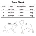 thumbnail image 4 of Juego de chaleco y correa para perros para caminar con gatos y cachorros Arnés de malla suave para cachorros Arnés de chaleco ajustable para gatos MFZFUKR CPB-US-ZMR16-5, 4 of 5