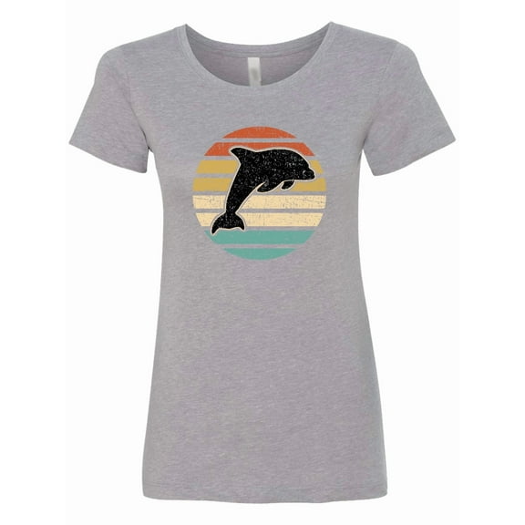 Inktastic Dolphin Cute Beach and Vacation Women's T-Shirt