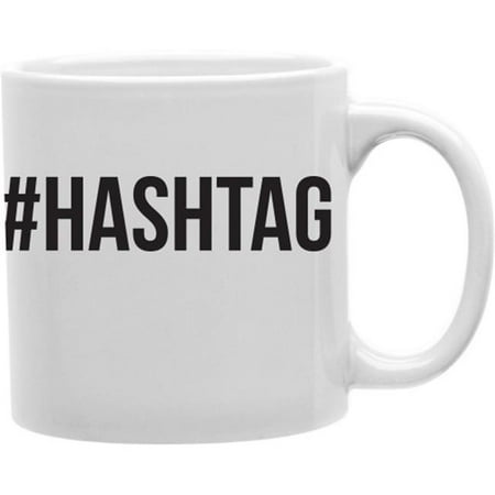 

Imaginarium Goods CMG11-IGC-HASHTAG Hashtag 11 oz Ceramic Coffee Mug