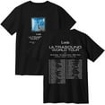 thumbnail image 2 of Lorde Ultrasound World Tour 2025 Merch Cotton T-Shirt Women Men Casual Crewneck Short Sleeve Tee, 2 of 3