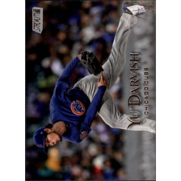 Collectible 2019 Stadium Club #91 Yu Darvish Chicago Cubs MLB Baseball Trading Card