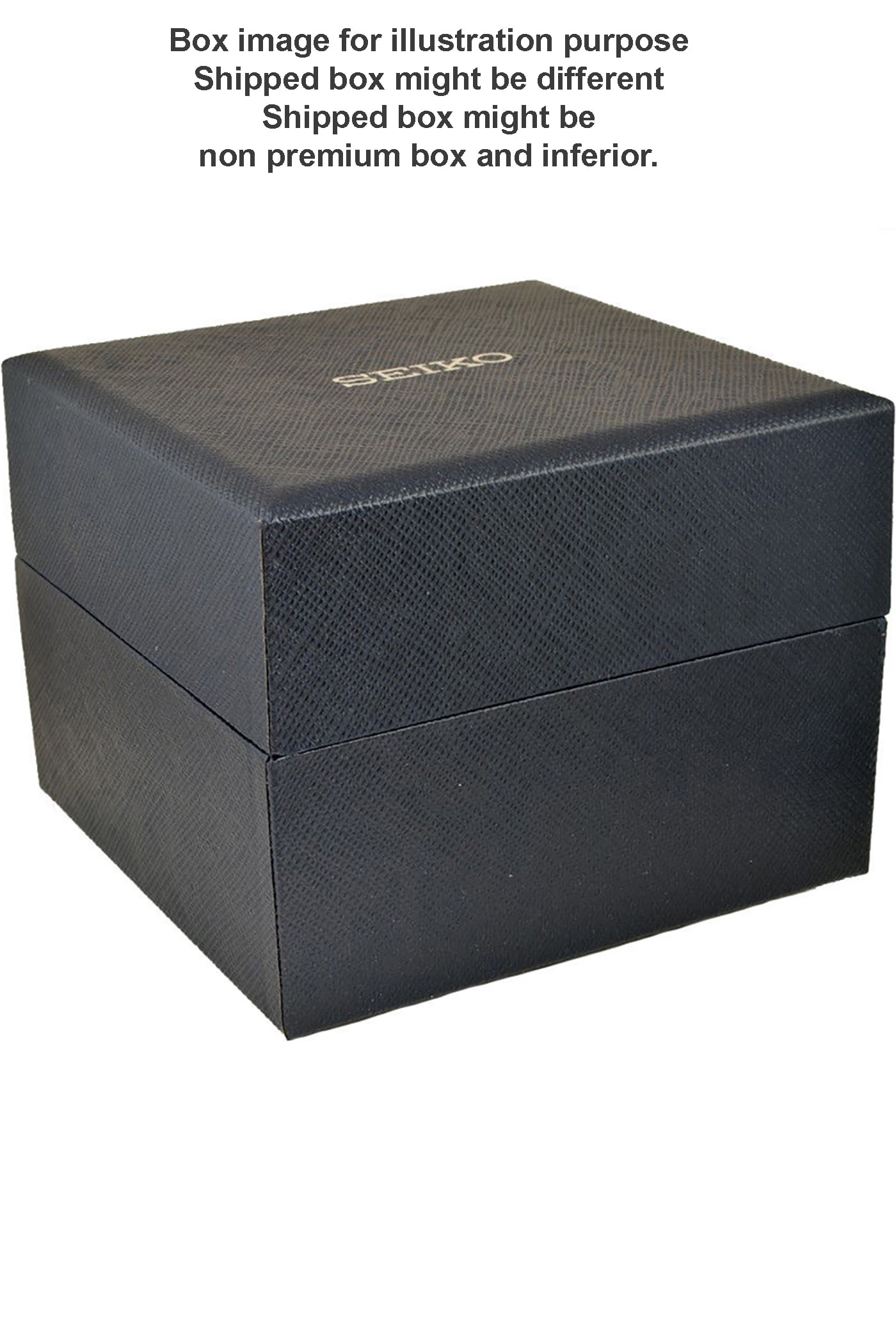 Seiko Men's SUP863P1, Solar Quartz,Silver tone,Stainless Steel Case,Leather  Strap,30m WR,SUP863 - Walmart.com