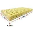 thumbnail image 2 of Grodan 1" x 1" Rockwool Cubes for Propagation, Cloning, Seedlings, Hydroponics | 100 Pack, 2 of 3