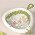 thumbnail image 4 of Foldable Wash Basin, Cute Portable Plastic Basins Multipurpose  for Travel Camping Laundry Green, 4 of 7