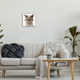 thumbnail image 2 of Stupell Cat Face Hipster Glasses Animals & Insects Painting Gray Framed Art Print Wall Art, 2 of 7