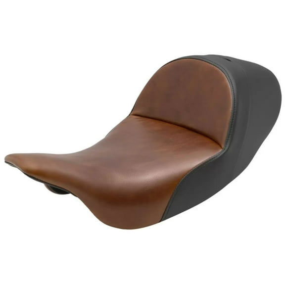 Saddlemen Lariat Low Solo Distressed Brown Leather Seat (808-07B-0041L)