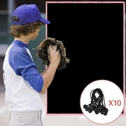 Kapler 6x8 FT Baseball Pitching Backstop, Heavy-Duty PVC Target Net