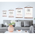 thumbnail image 3 of Wood, Canvas Sign, French Words Bathroom Décor Word Search Puzzle Print, Lightweight Ready to Hang Wall Hanging, 15x19-Inch, 3 of 3