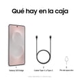 thumbnail image 5 of Smartphone Samsung Galaxy S25 EDGE Titanium Silver Desbloqueado 256GB, 5 of 5