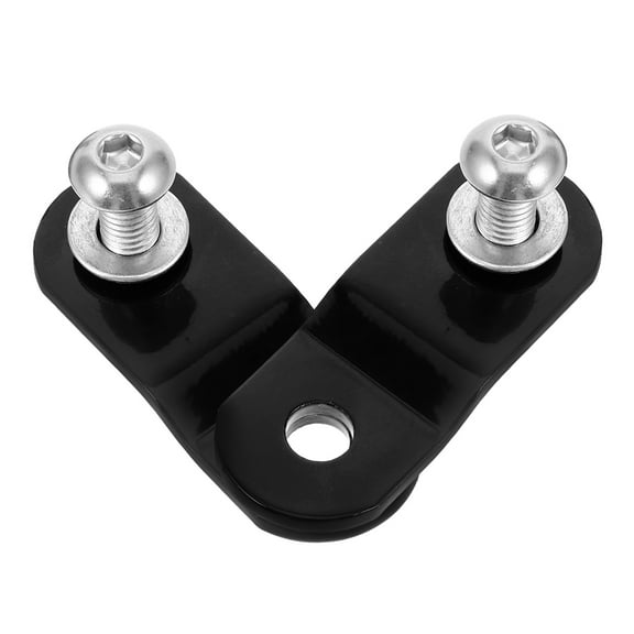 Gas Tank Riding Lift Gas Tank Lift Riser Gas Tank Motorcycle Fuel Tank Bracket 6.50X2.50X0.80CM Black