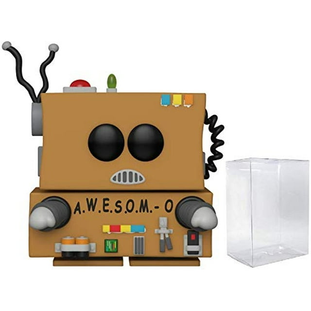 ¡Funko Pop! Animación: South Park - Figura de Vinil Awesom-O (con Estuche Protector Pop Bo Funko POP