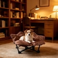 thumbnail image 4 of Folding Elevated Dog Cat Bed Soft Washable Pet Cot with Non- Base Portable Pet Cushion for Indoor Outdoor Camping and Travel, 4 of 4
