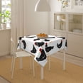 thumbnail image 4 of Wukai Funny Chicken Waterproof Tablecloth for Kitchen Dining, Fits Square Tables for 2-4 Seats -60"x60", 4 of 7