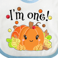 thumbnail image 4 of Inktastic I'm One Pumpkin Birthday Autumn Boys or Girls Baby Bib, 4 of 4