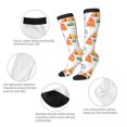 thumbnail image 6 of Balery Gnome Camping Printed Novelty Socks Men's Women's Crew Socks Sports Socks Knee High Socks Cotton Socks Quirky and Cool Socks, 6 of 9