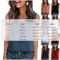 cfhntfmh Tank Tops for Women Summer Fashion Sleeveless Ruffle Button ...