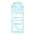 thumbnail image 1 of MasteelfCA Multi-function Geometric Drawing Template Mathematics Examination Ruler School Supply, 1 of 7