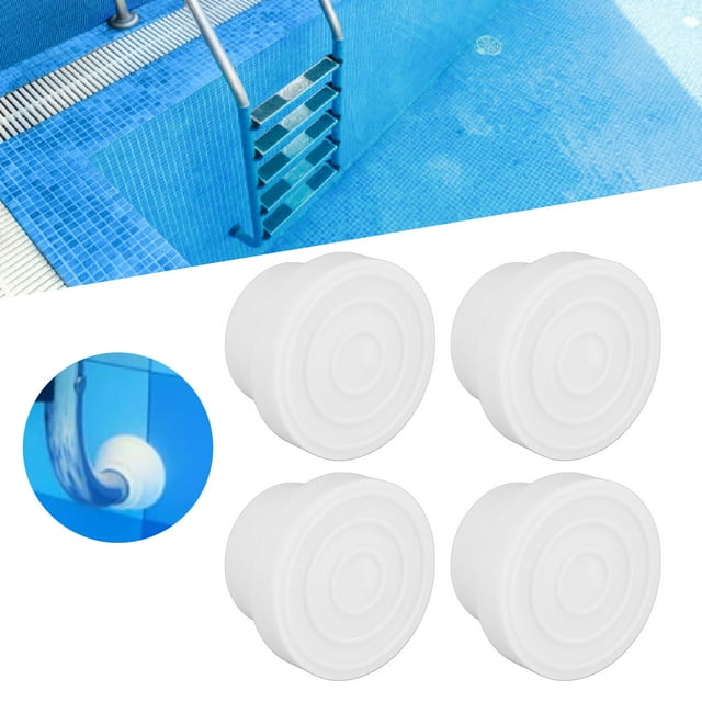 Chapeau d'Échelle de Piscine, Simple 4 Pcs Pare-Chocs d'Échelle de Piscine pour Remplacement