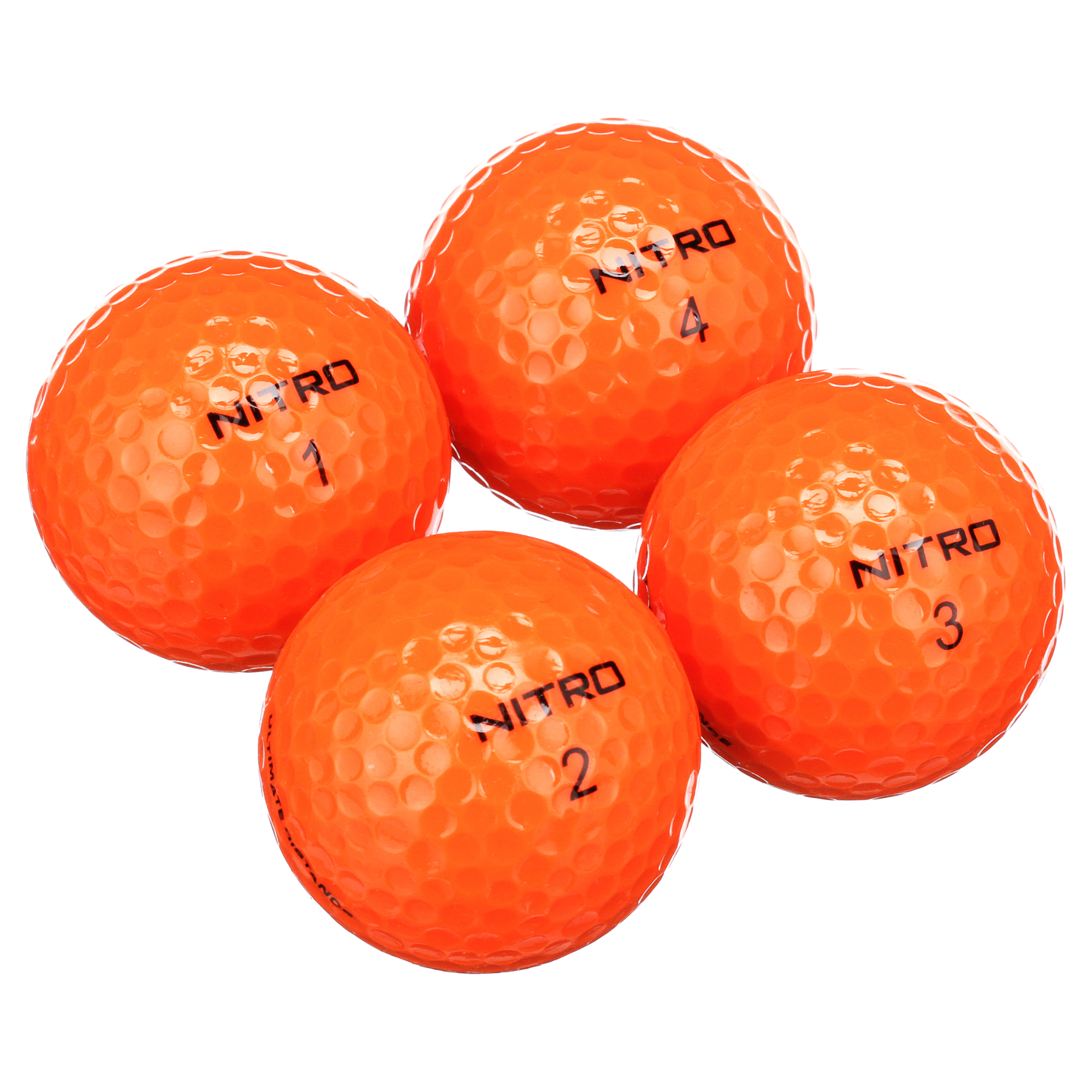 Nitro Golf Ultimate Distance Golf Balls 12-Pack Orange photo 3