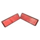 thumbnail image 4 of Accesorios para vehículos Reflectores rectangulares Tablero reflector de seguridad para motocicleta Rojo, 4 of 8