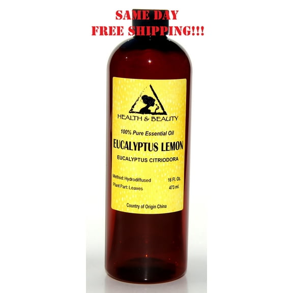 EUCALYPTUS LEMON ESSENTIAL OIL AROMATHERAPY 100% PURE NATURAL 16 OZ