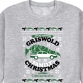 thumbnail image 3 of National Lampoon's Christmas Vacation - Griswold Holiday - Men's Crew Neck Fleece Pullover, 3 of 5