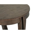 thumbnail image 2 of Magnussen Home Lyndale Nutmeg Round End Table, 2 of 4