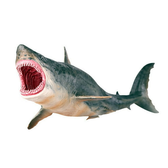 Adornos de tiburón, Adornos de tiburón, Juguete de Animal oceánico de plástico Vivo, Figura de tiburón oceánico, Uso Conveniente