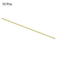 thumbnail image 3 of Uxcell 10Pcs Brass Rods 0.24 x 15.75" Brass Solid Round Stock Lathe Bar for Knife Handles Pin DIY Craft Model Plane, 3 of 6