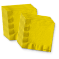 thumbnail image 3 of Solid Mustard Yellow Birthday Party Supplies Set Plates Napkins Cups Tableware Kit for 16, 3 of 8