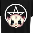 thumbnail image 3 of Instant Message - Goth Kitten - Women's Short Sleeve Graphic T-Shirt, 3 of 6