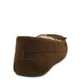thumbnail image 3 of Secret Treasures Plush Lined Suede Moccasin Slipper (Women's), 3 of 6
