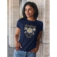 thumbnail image 2 of Sunshine All The Time Shaped T-Shirt Women -Image by Shutterstock, Female 3X-Large, 2 of 4