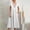 White, variant on 2024 European And Solid Color Lace V Neck Sleeveless Loose And Linen Pocket Dress Women Dresses below The Knee Womens Long Dresses Ladies Maxi Dress Womens Dresses Dresses Casual Women Summer Dress