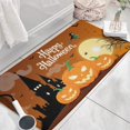 thumbnail image 3 of Happy Halloween Welcome Doormat,Non-Slip Doormat Floor Entryway Rug 17x31.5 Inch Spider Bat Door Mats for Bedroom Living Room, 3 of 4