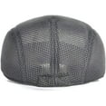 thumbnail image 6 of Men Breathable Mesh Summer Hat Newsboy Beret Ivy Cap Cabbie Flat Cap, 6 of 7