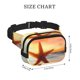 thumbnail image 4 of Disketp Starfish Sunset Sea Beach Riñonera de Doble Capa, Bolsa de Cintura Ajustable para Viajes, Correr y Senderismo, Riñonera Ligera para Hombre y Mujer, 4 of 9